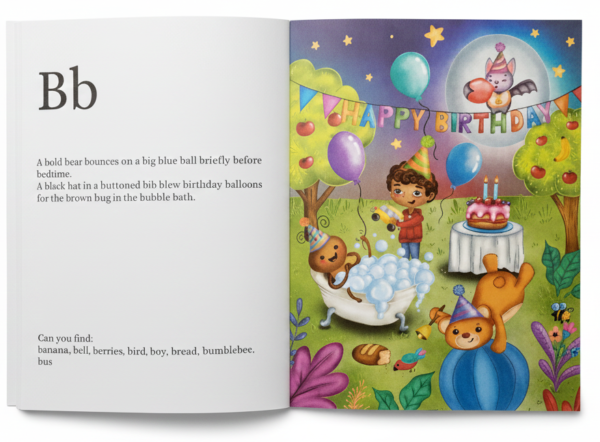 Alphabet Nonsense Book Vol. 1